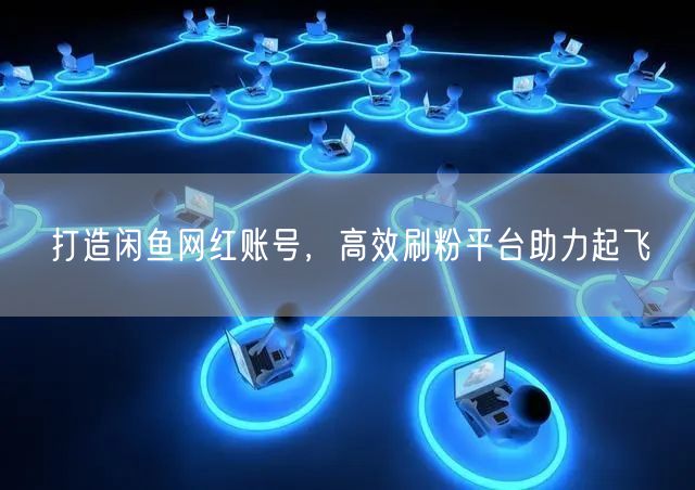 打造闲鱼网红账号，高效刷粉平台助力起飞