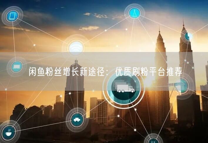 闲鱼粉丝增长新途径：优质刷粉平台推荐