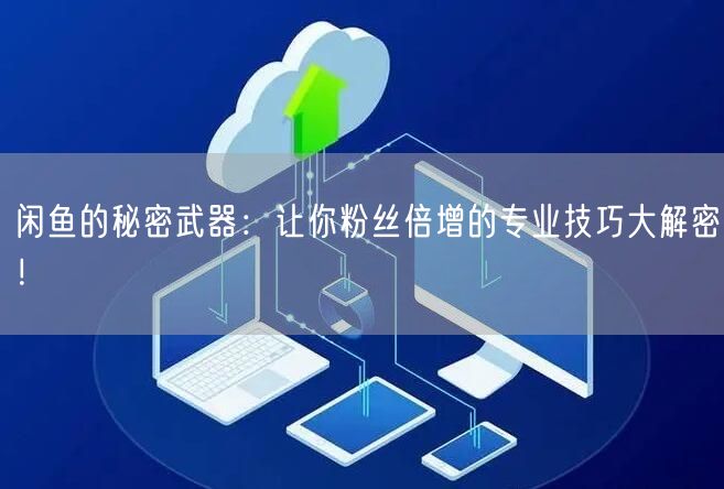闲鱼的秘密武器：让你粉丝倍增的专业技巧大解密！
