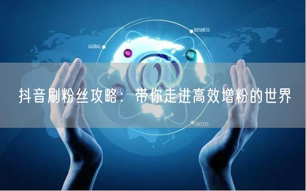 抖音刷粉丝攻略：带你走进高效增粉的世界