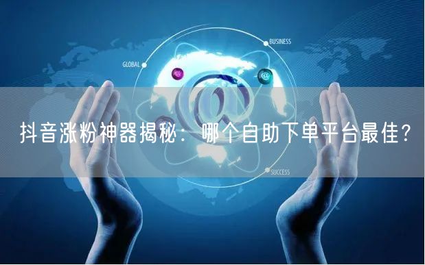抖音涨粉神器揭秘：哪个自助下单平台最佳？