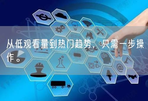 从低观看量到热门趋势，只需一步操作。