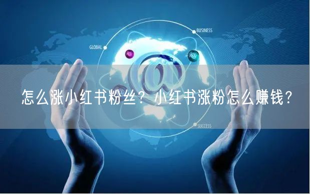 怎么涨小红书粉丝？小红书涨粉怎么赚钱？