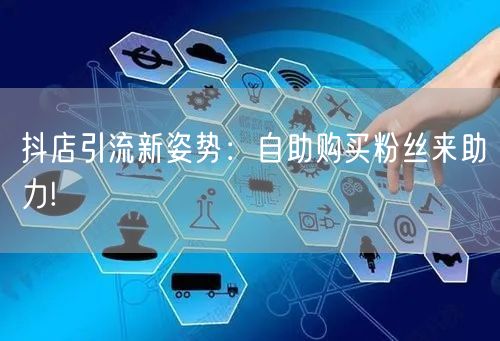 抖店引流新姿势：自助购买粉丝来助力!