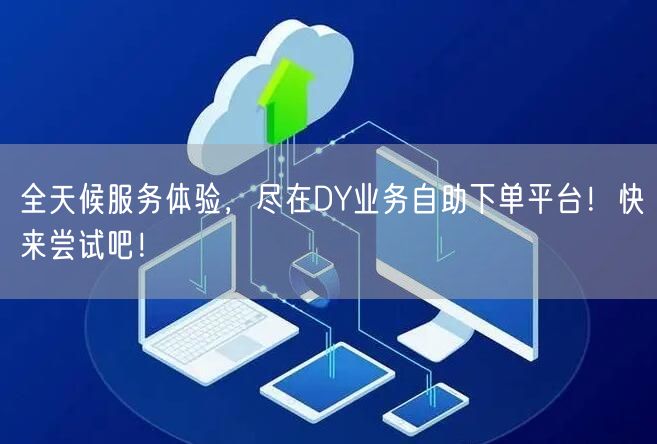 全天候服务体验，尽在DY业务自助下单平台！快来尝试吧！