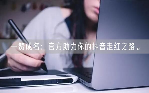 一赞成名：官方助力你的抖音走红之路。