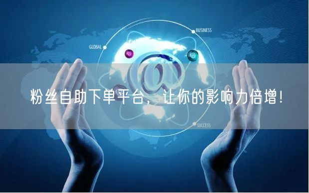 粉丝自助下单平台，让你的影响力倍增！