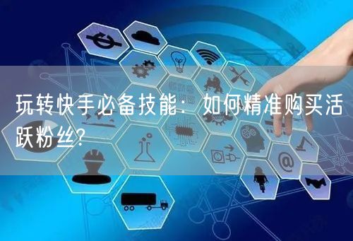玩转快手必备技能：如何精准购买活跃粉丝?