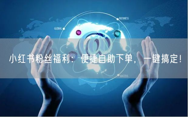 小红书粉丝福利：便捷自助下单，一键搞定！