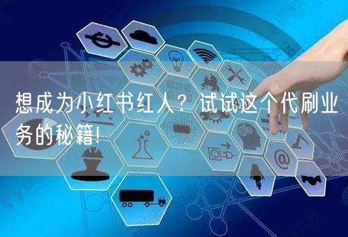 想成为小红书红人？试试这个代刷业务的秘籍!
