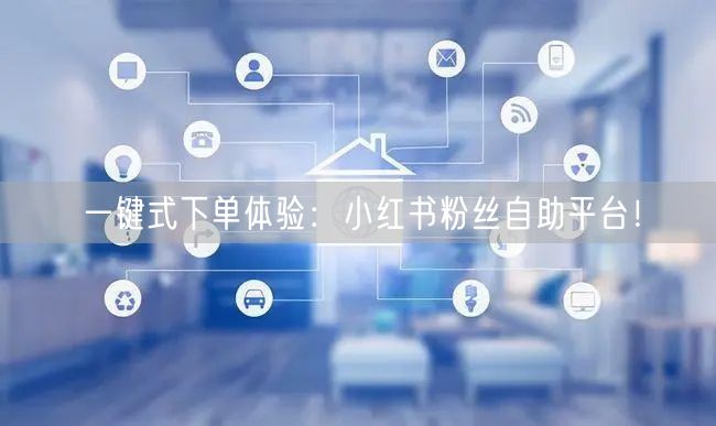 一键式下单体验：小红书粉丝自助平台！
