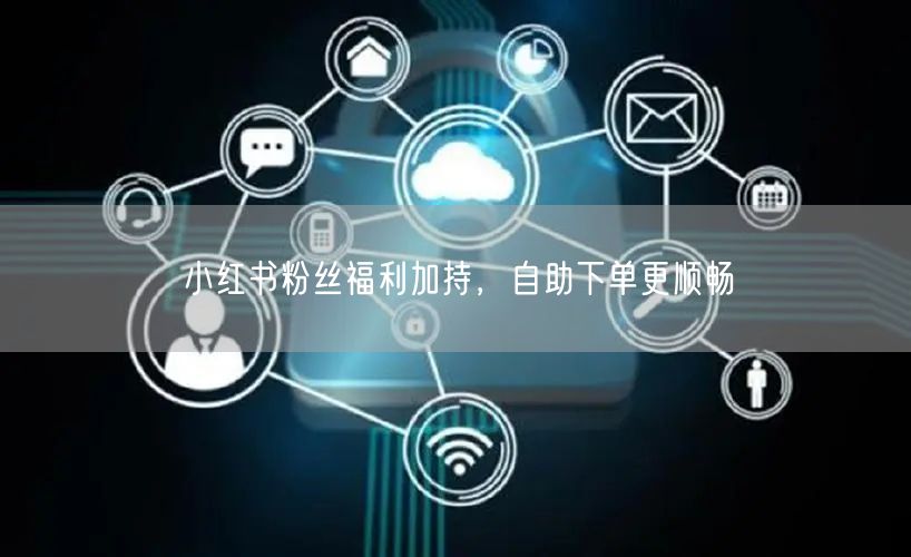 小红书粉丝福利加持，自助下单更顺畅