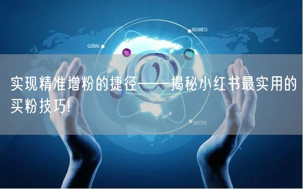 实现精准增粉的捷径——揭秘小红书最实用的