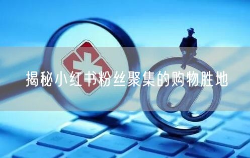 揭秘小红书粉丝聚集的购物胜地