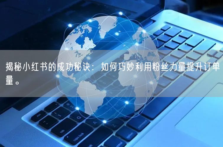 揭秘小红书的成功秘诀：如何巧妙利用粉丝力量提升订单量。