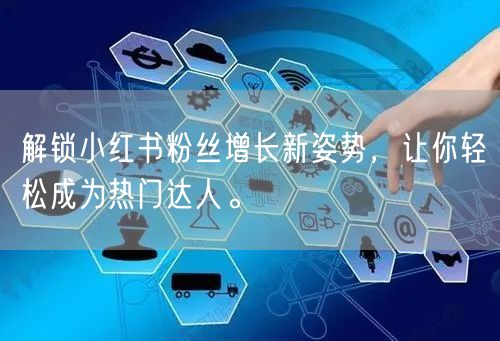 解锁小红书粉丝增长新姿势，让你轻松成为热门达人。