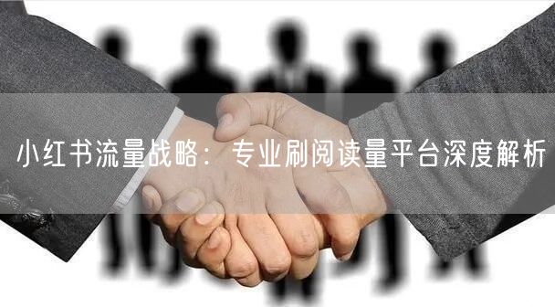 小红书流量战略：专业刷阅读量平台深度解析