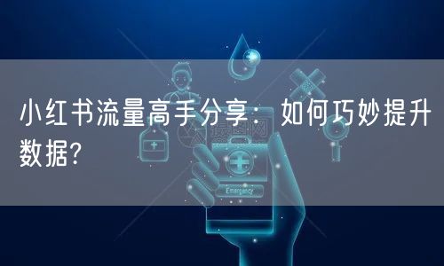 小红书流量高手分享：如何巧妙提升数据?