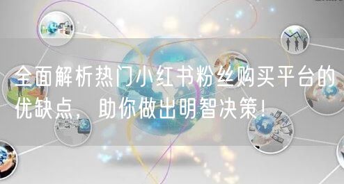 全面解析热门小红书粉丝购买平台的优缺点，