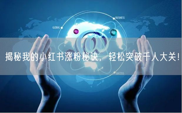 揭秘我的小红书涨粉秘诀，轻松突破千人大关！