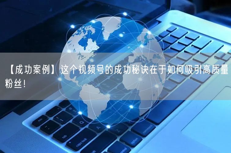 【成功案例】这个视频号的成功秘诀在于如何吸引高质量粉丝！