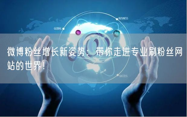 微博粉丝增长新姿势：带你走进专业刷粉丝网站的世界！